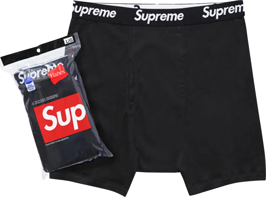 Supreme 2025 hanes black