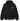 Fear of God Essentials Fleece Hoodie Black / WHITE