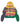 VALE FOREVER  COLLAGE ZIP UP[MARDI GRAS]