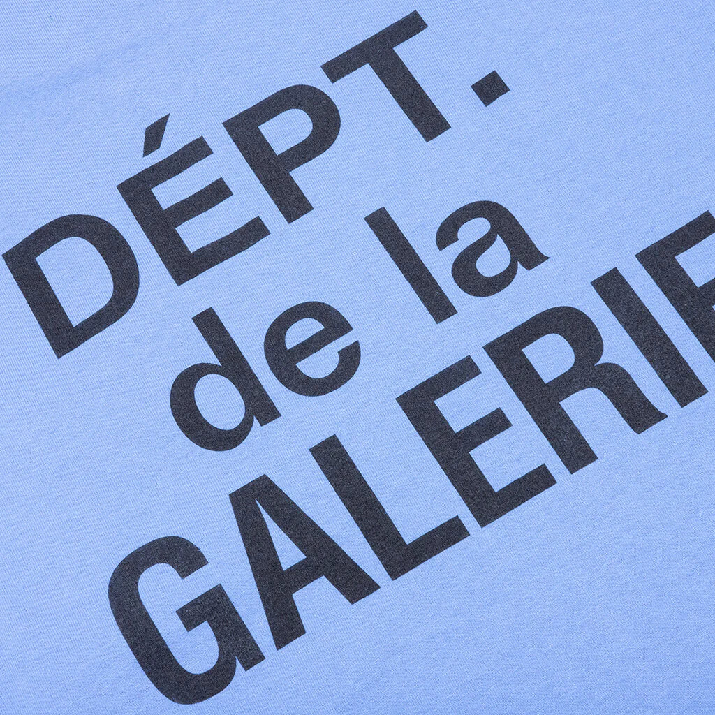 GALLERY DEPT. DEPT DE LA GALERIE LONG SLEEVE TEE 'BLUE' – Hi Level GALLERY DEPT. DEPT DE LA GALERIE LONG SLEEVE TEE 'BLUE' – Hi Level