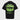 HOMME + FEMME RESPECT TEE BLACK/GREEN (JAN202311-3) - Hi Level Fashion