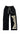 Mixed emotion BLACK `CROWN ` SWEATPANTS