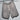 DUAA ''EFFORT'' LITE GREY STONE SWEAT SHORT (LITE GREY SWEATSHORT)