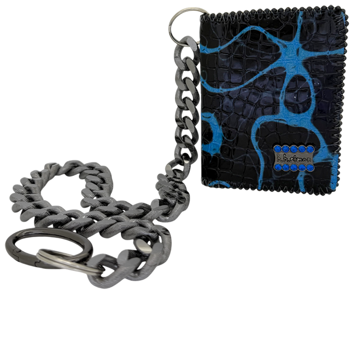 Bb Simon Rope Chain B.B.SIMON Chain Wallet – Electric Slime Blue – Hi Level