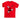 FOCUS BROKEN HEART DOVE T-SHIRT RED (80497) - Hi Level Fashion