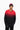 VALABASAS ARRANGED BLACK MOHAIR CREWNECK -'RED' (VCR1-1005)
